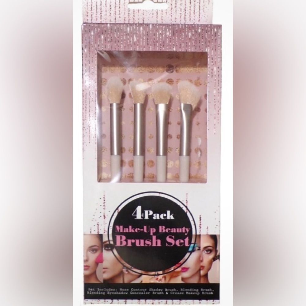 4Pack Make Up Beauty Brush Set 💥